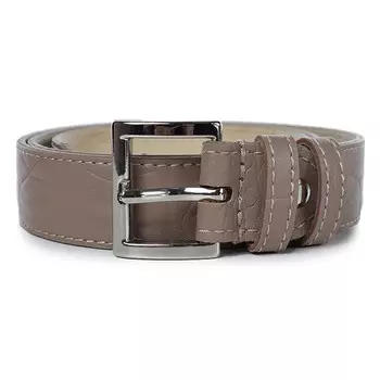 Ремень поясной детский ик 41222 темно-бежевый 100х3х0,3 см