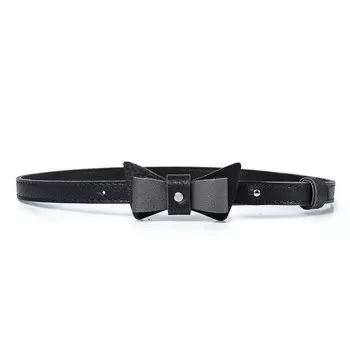 Ремень поясной детский ик 46820 черный 80х1,4х0,3 см