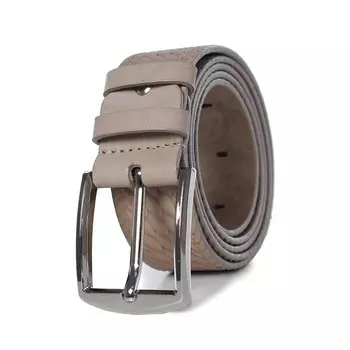 Ремень поясной мужской натуральная кожа 5423 темно-бежевый 150х4х0,3 см
