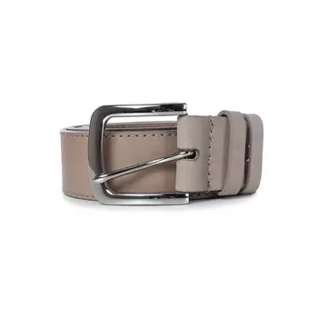 Ремень поясной мужской натуральная кожа 59318 темно-бежевый 150х3,8х0,3 см