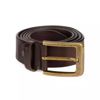 Ремень PRIDE, натур. кожа, темно-коричневый, 105см