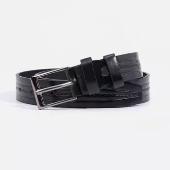 Ремень, ширина 2,5 см, винт, цвет чёрный