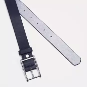 Ремень, ширина 2,8 см, винт, цвет синий