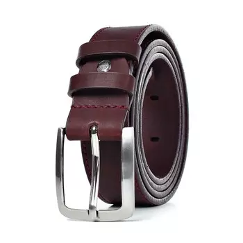 Ремень женский, цвет бордовый