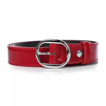 Ремень женский, цвет красный