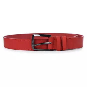 Ремень женский, цвет красный