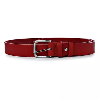 Ремень женский, цвет красный