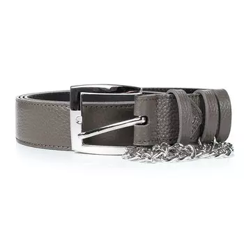 Ремень женский, цвет серо-коричневый