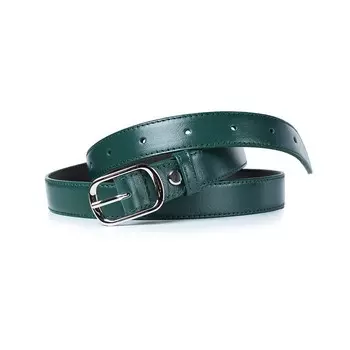 Ремень женский, цвет зелёный