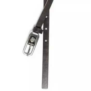 Ремень женский, ширина 1,3 см, цвет коричневый