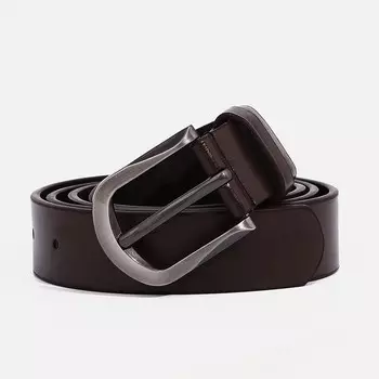 Ремень женский, ширина 2,7 см, винт, пряжка металл, цвет коричневый