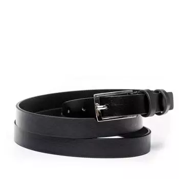 Ремень женский, ширина 2 см, цвет чёрный