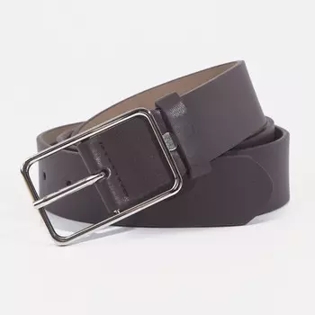 Ремень женский, ширина 3,5 см, винт, пряжка металл, цвет коричневый