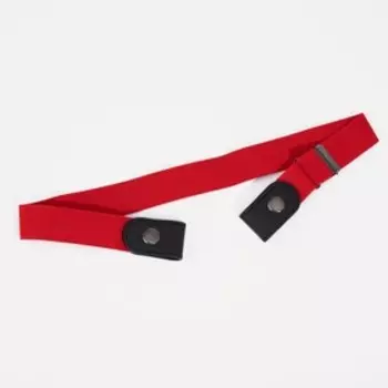 Ремень женский, ширина 3 см, цвет красный