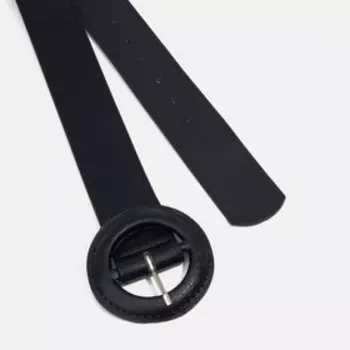 Ремень женский, ширина 4,2 см, цвет чёрный