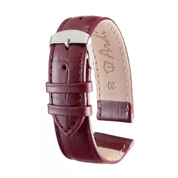 Ремешок для часов, мужской, 20 мм,запряжник 75 мм,горт 115 мм,натуральная кожа,коричневый