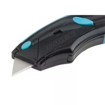 Ремонтно-монтажный нож GROSS 78870, 170 мм, автовыброс, возврат лезвия, 5 лезвий