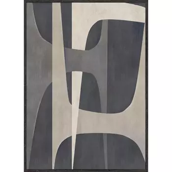 Репродукция картины «Абстрактная картина №2», 57х86 см, рама 20-010d