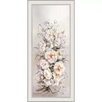 Репродукция картины «Нежность. №1», 20х50, рама (45-A355)