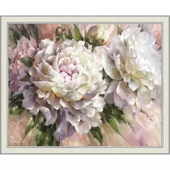 Репродукция картины «Розовый шёлк», 40х50, рама (45-A355)