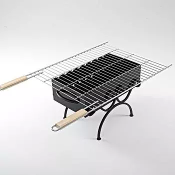 Решетка-гриль 50*60см с деревянными ручками