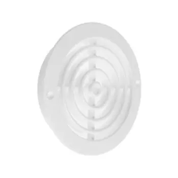 Решетка вентиляционная "КосмоВент" Л80, d=80 мм, неразъемная