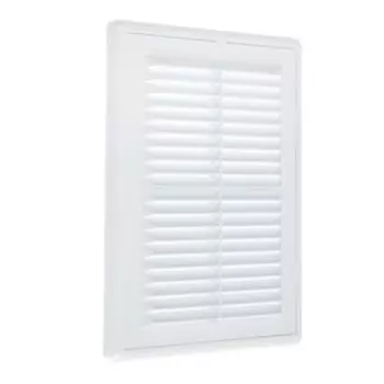 Решетка вентиляционная "КосмоВент" ЛР150, 150 х 200 мм, с сеткой, разъемная