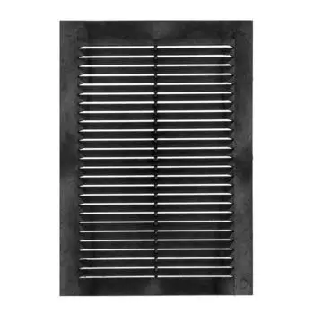 Решетка вентиляционная VENTS МВ 125 -1с, 170х240 мм, накладная, с сеткой, неразъемная, кварц