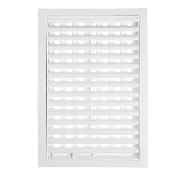 Решетка вентиляционная VENTSFERA РРП2232, 220 х 320 мм, регулируемая, со шторками, разъемная