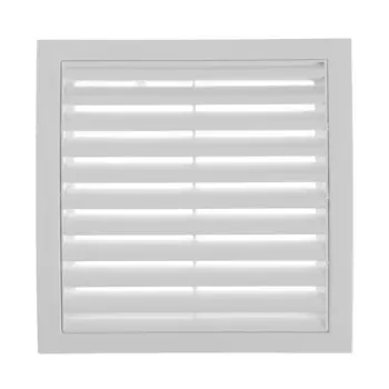 Решетка вентиляционная "ВИЕНТО" 1717УВР, 170х170 мм, усиленная, разъемная, белая