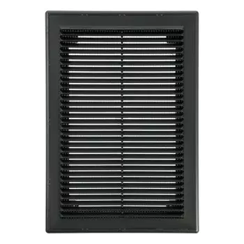 Решетка вентиляционная "ВИЕНТО" 2030ВР, 200х300 мм, с сеткой, разъемная, графит