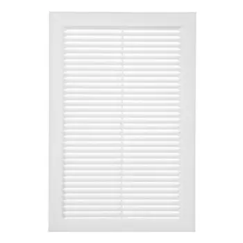 Решетка вентиляционная ZEIN Люкс Л200, 200300 мм, с сеткой, неразъемная