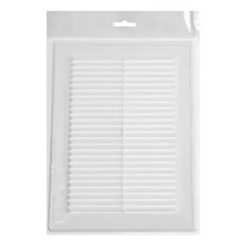 Решетка вентиляционная ZEIN Люкс ЛР185-ОК, 185255 мм, сетка, разъемная, обратный клапан