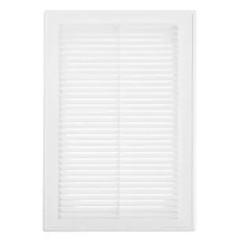 Решетка вентиляционная ZEIN Люкс ЛР206, 206300 мм, с сеткой, разъемная