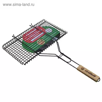 Решётка для стейков Grillkoff 370х250 мм