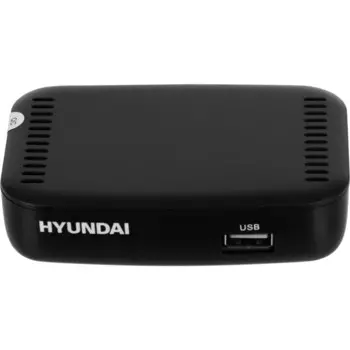 Ресивер DVB-T2 Hyundai H-DVB460 черный