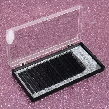 Ресницы для наращивания, 7-15мм, толщина 0,15мм, изгиб C