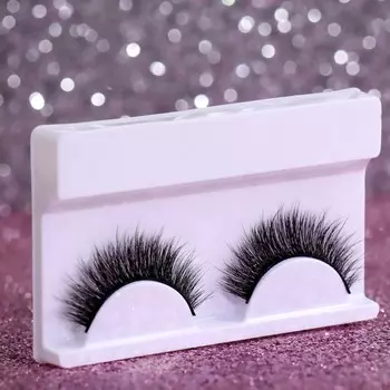 Ресницы накладные «Пышный взгляд», цвет чёрный