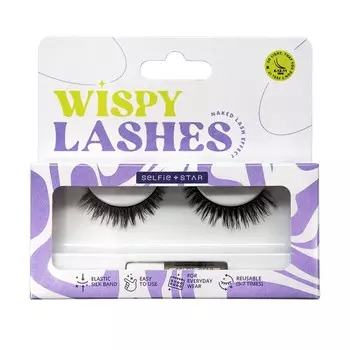 Ресницы накладные Selfie Star Eyelashes Wispy Drama Queen, SSLD7