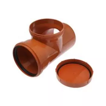 Ревизия канализационная FLEXTRON, наружная, d=160 мм