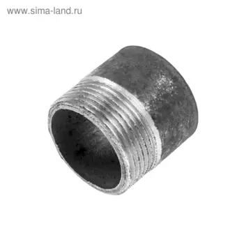 Резьба стальная, 1 1/4", DN 32, PN 16, L=38 мм, Lрезьбы=13 мм