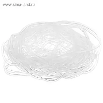 Резинка для донки, диаметр 2 мм, 10 м, зелёная