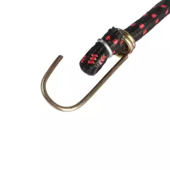 Резинка для крепления багажа, 150 см, металлические крючки, МИКС