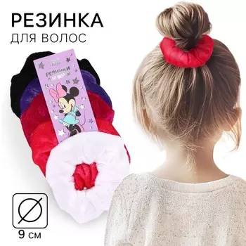 Резинка для волос 9 см, Минни Маус МИКС