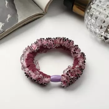 Резинка для волос «Агния», нежность, 5.5 см, МИКС