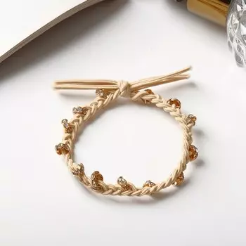 Резинка для волос "Аиша" колечки, цвет микс