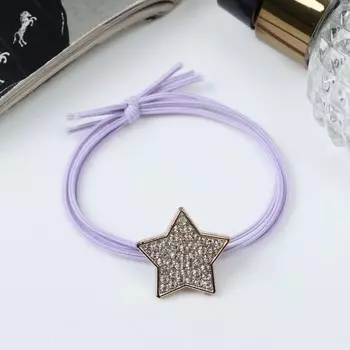 Резинка для волос «Амелия», звезда, 5 см, МИКС