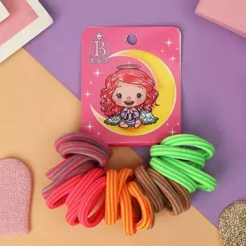 Резинки для волос «Ангелочек», набор 20 шт., радость, 2.5 см