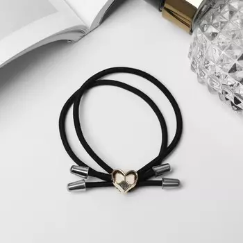 Резинка для волос «Берит», сердце, 5 см