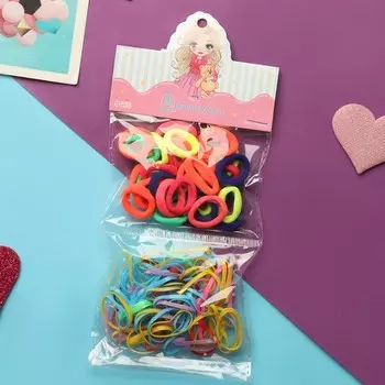 Резинки для волос «Феечка», набор 110 шт.±10, 2 см